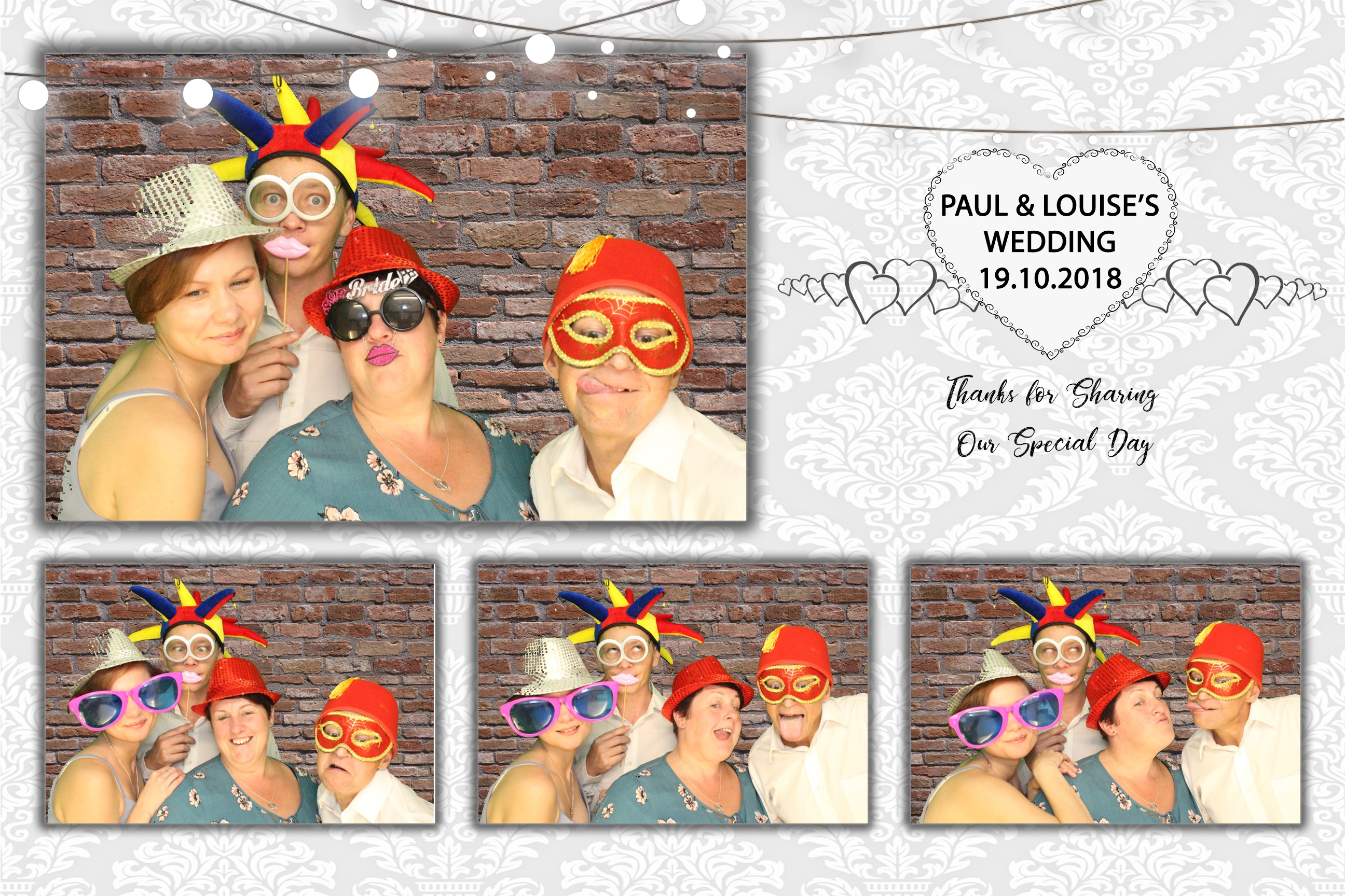 Paul and Louise's Wedding  | View more photos from the event at images.mobile-photo-booth.com/u/MobilePhotoBoothUK/Paul-and-Louises-Wedding